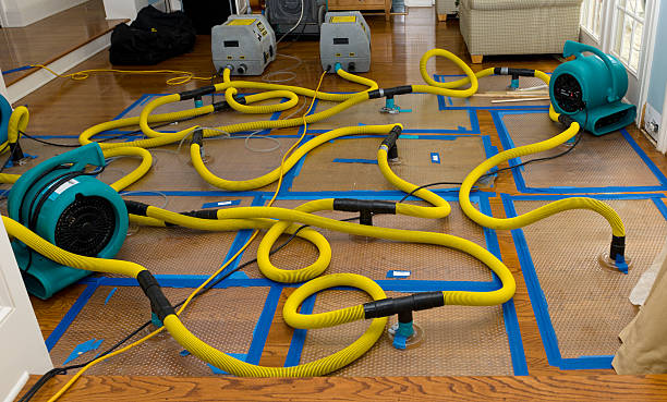Professional Emergency Water Removal technician working in East Fultonham, OH